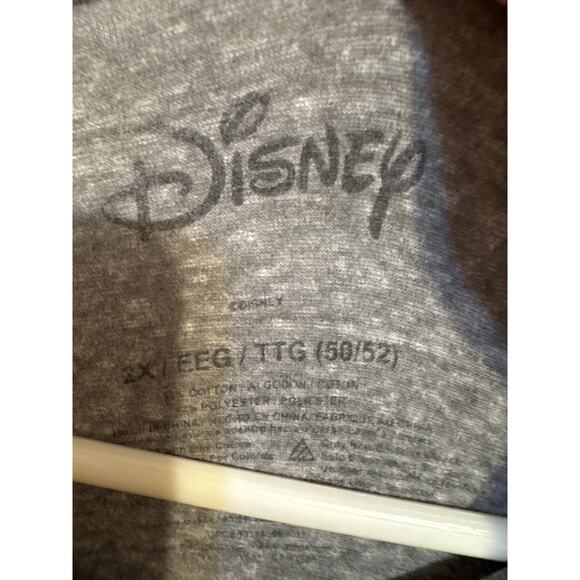 Disney Mickey Mouse Gray Graphic T-Shirt Men’s 2X - Picture 3 of 3